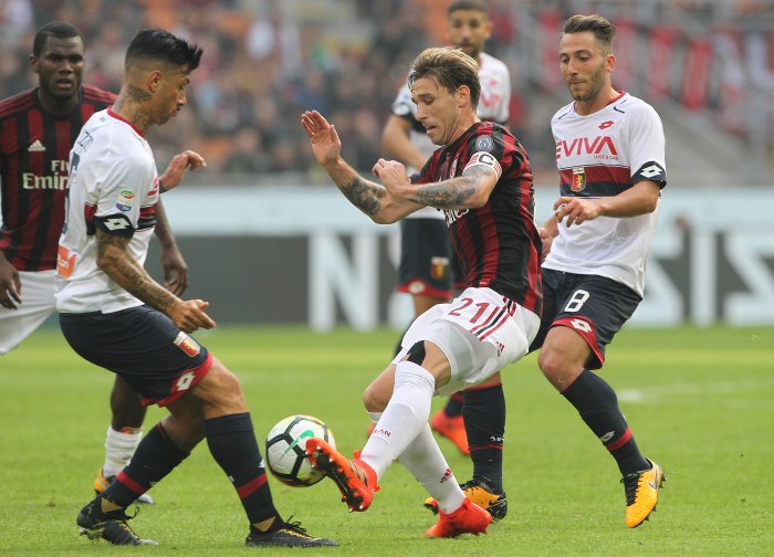 Milan genoa ac vs goals under poor attacks offer set tipped clash getty end