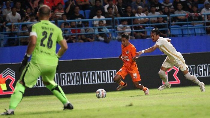 Hasil pertandingan Persija Jakarta vs Borneo FC dan jalannya laga